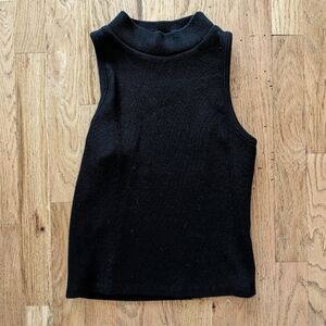 A New Day tank black ribbed